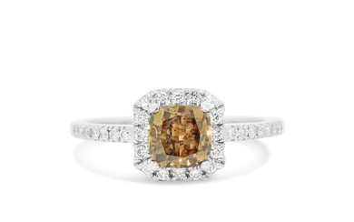 No Reserve Price - Ring - 14 kt. White gold - 1.59 tw. Diamond (Natural) - Diamond