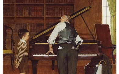 Norman Rockwell (1894-1978), Piano Tuner