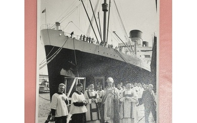 OCEAN LINER: Private collection of post-war photographs of ...