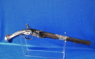 OTTOMAN GUN - TURKISH - BALKAN A SILEX - Combat - Flintlock - Pistol - 16 mm