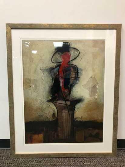 Original Artwork of Mixed Media and Signed by Antonio