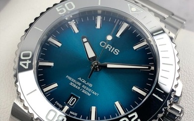 Oris - Aquis Diver Blue Automatic - No Reserve Price - 01 733 7732 4155-07 8 21 05PEB - Men - 2011-present