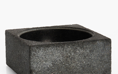 POUL KJÆRHOLM. PK bowl, granite, numbered 168/2008.