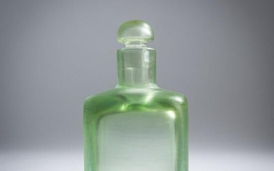 Paolo Venini, 'Inciso' bottle with stopper, c. 1956