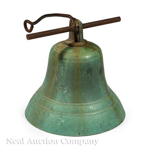Patinated Bronze Bell