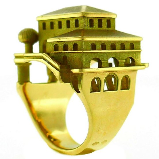 Philippe Tournaire Yellow Gold RING