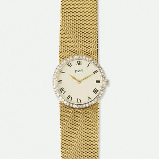 Piaget, Diamond and gold wristwatch, Ref. 925 B11