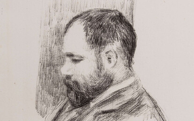 Pierre-Auguste Renoir (1841-1919) Ambroise Vollard (Delteil 37, Stella 37)