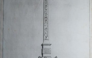 Pierre Mortier Obeliscus Pamphilius, Year 1705