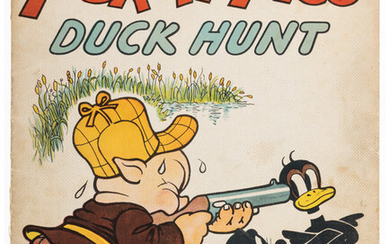 Porky Pig's Duck Hunt #2178 (Saalfield Publishing Co., 1938)...