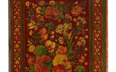 Property from and Important Private Collection A large lacquered papier mache binding...