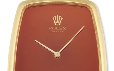 Rolex. An 18ct yellow gold keyless wind pocket watch, Circa...