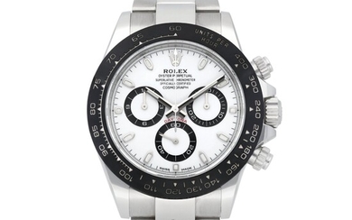 Rolex Cosmograph Daytona "888", Reference 116500LN | A stainless steel chronograph wristwatch with bracelet, Circa 2018 | 勞力士 | Cosmograph Daytona "888" 型號116500LN | 精鋼計時鏈帶腕錶，約2018年製