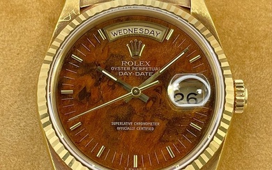 Rolex - Day-Date President Wood Dial - Ref. 18238 - Unisex - 1994