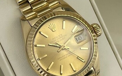 Rolex - Oyster Perpetual Datejust “Ghost Dial” - Ref. 6917 - Women - 1980-1989