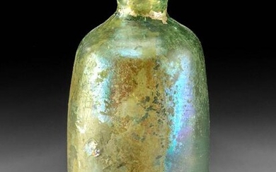 Roman Glass Jar w/ Iridescence