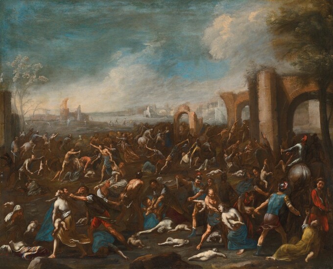 SCIPIONE COMPAGNO (NAPLES C.1624-1685), The Massacre of the Innocents