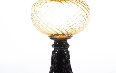 SHELDON SWIRL KEROSENE STAND LAMP