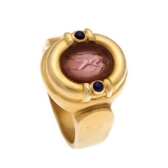 Sapphire gem ring GG 750/