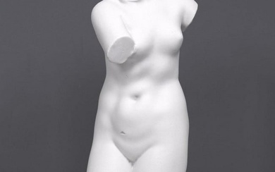 Sculpture Of Female Torso "Venus de Medici" - 44lbs