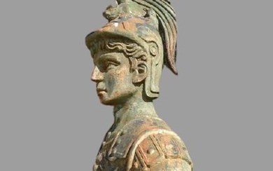 Sculpture - Roman Centurion - H 200 cm - Iron (cast) - 20th century, possibly earlier
