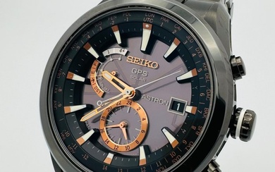 Seiko - Seiko Astron "NO RESERVE PRICE" - 7X52-0AC0 Limited Edition Titanium Ceramic GPS Solar - No Reserve Price - Men - 2011-present