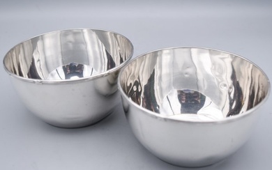 Set of bowls (2) - .916 (88 Zolotniki) silver