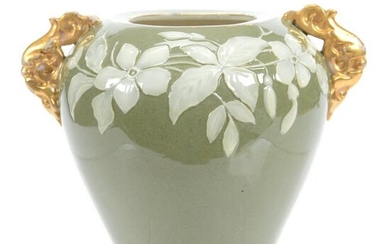 Rare Pate Sur Pate Vase, Marked Locke & Co, Worcester