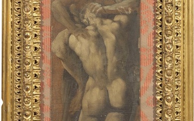 Scuola emiliana del XVII secolo, Studio di nudo