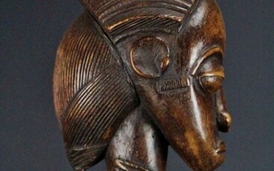 Superb BLOLO BLA statue - Wood - Baoulé - Côte d'Ivoire