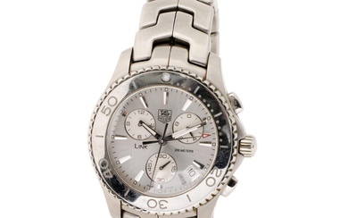 TAG Heuer A wristwatch of steel. Model Link, ref. CJ1111. Quartz chronograph...