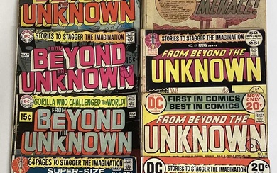 Ten 1969-73 DC Comics, From Beyond The Unknown #1 #2 #4 #5 #10 #11 #12 ( No Cover) #17 #18 #25