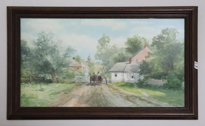 Thomas Bigelow Craig, 'The Olde Toll House', Watercolor
