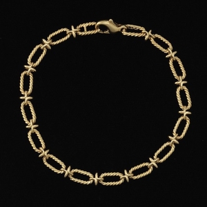 Tiffany & Co. Gold Fancy Link Bracelet