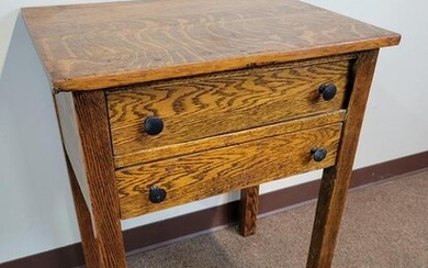 Two Drawer Work Table