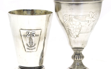 Two Silver Cups.