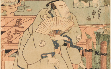 UTAGAWA KUNISADA (1786-1865). woodcuts, 19th century.