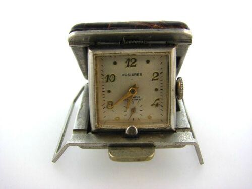 VINTAGE UNIQUE BUCKLE WATCH ROSIERES STAINLESS STEEL
