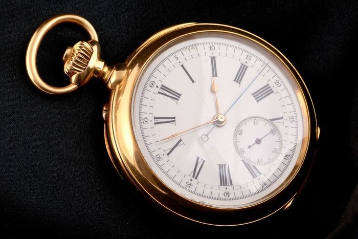 Vacheron Constantin -18K Gold Demi- Chronometer Chronograph - Men - 1901-1949