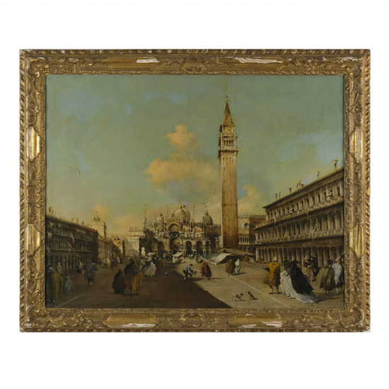 Venezia, Veduta di Piazza San Marco, da Francesco Guardi