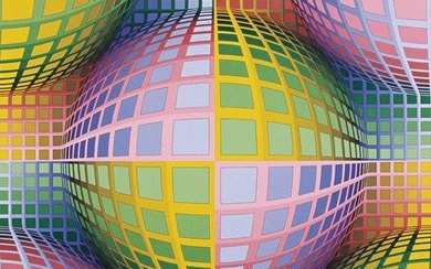Victor Vasarely (1906-1997) - Cedull (1990), Vasarely