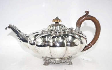 Victorian sterling silver teapot
