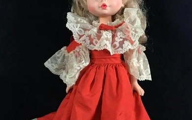 Vintage Doll Furga Italy Sleepy Eyes