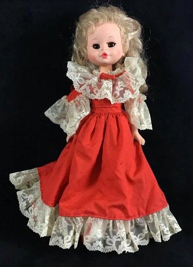 Vintage Doll Furga Italy Sleepy Eyes