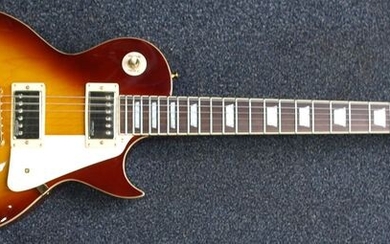 Vintage - V100 Les Paul-model -kleur Tobacco Sunburst - Electric guitar