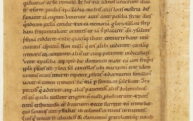 Ɵ Vita Sancti Stephani, in Latin, manuscript on parchment [Germany (perhaps Rhineland), c. 1100]