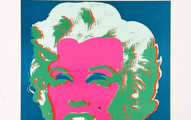 WARHOL ANDY Andy Warhol Estampes Art Curial Très Rare