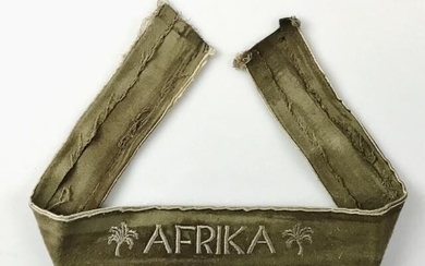 WW2 German Heer DAK Afrika Cuff Title