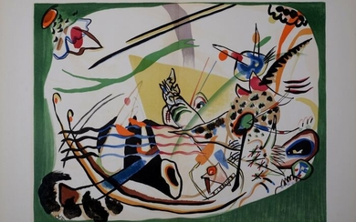 Wassily Kandinsky (d'après) - Le Bord Vert, 1919