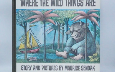 "Where The Wild Things Are" Maurice Sendak Signed 1st. Ed